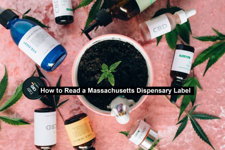 Massachusetts Dispensary Label